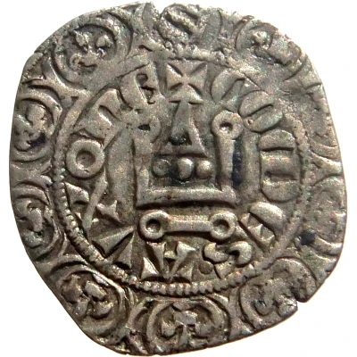 ½ Groschen - Odo IV shield of Burgundy ND front