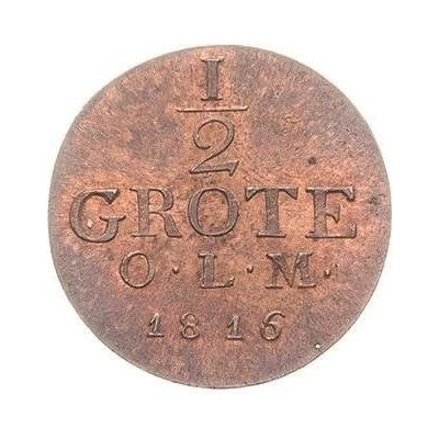 ½ Grote - Peter Frederick Louis back