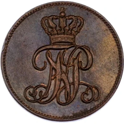 ½ Grote - Peter II front