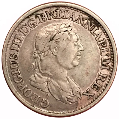 ½ Guilder - George III front