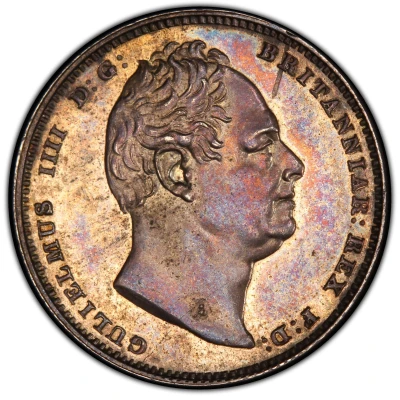 ½ Guilder - William IV front