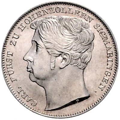 ½ Gulden - Charles Anthony front