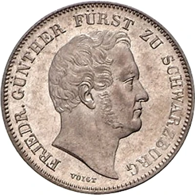 ½ Gulden - Frederick Günther front