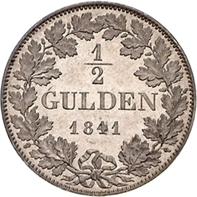 ½ Gulden - Frederick Günther back