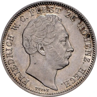 ½ Gulden - Frederick William Constantin front