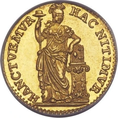 ¼ Gulden Gold back