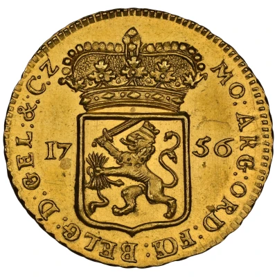 ¼ Gulden Gold front