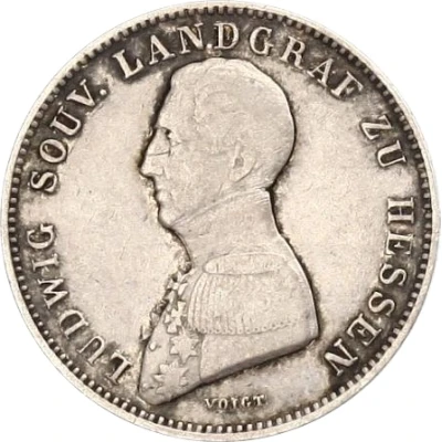 ½ Gulden - Louis William front