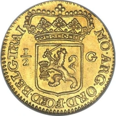 ½ Gulden Pattern front