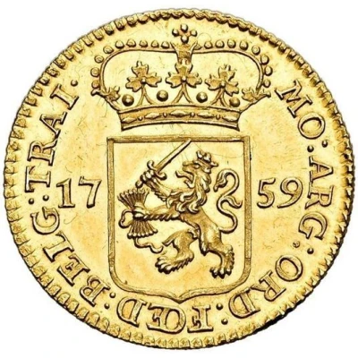 ¼ Gulden Pattern front