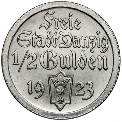 ½ Gulden front