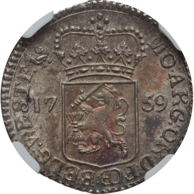 ¼ Gulden front