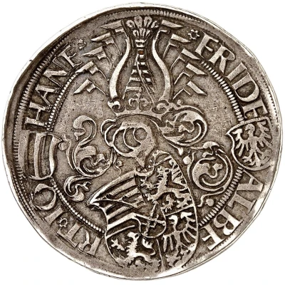 ½ Guldengroschen - Frederick III, Albert and John I front