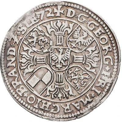 ½ Guldenthaler - George Frederick I front