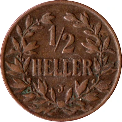 ½ Heller - Wilhelm II back