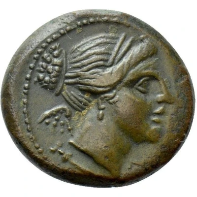 Æ Hemidrachm 211 BC - 208 BC front