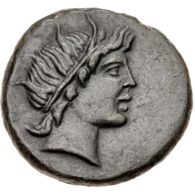 Æ Hemilitron 208 BC - 200 BC front