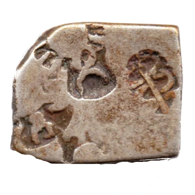 ½ Karshapana - Ashoka 304 BC - 232 BC front