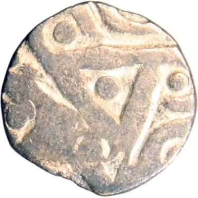 ½ Karshapana - Kuru Janapada 450 BC - 350 BC front