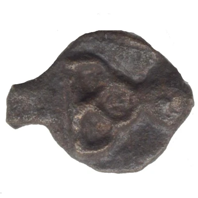 ¼ Karshapana - Sunga Dynasty 300 BC - 100 BC back