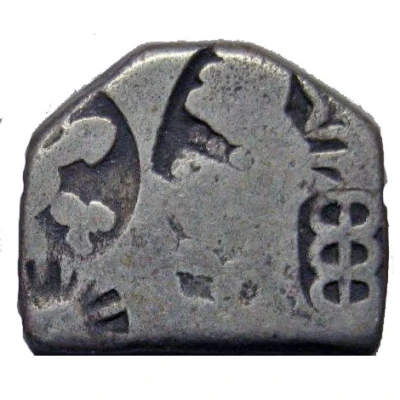 ¼ Karshapana 322 BC - 185 BC front