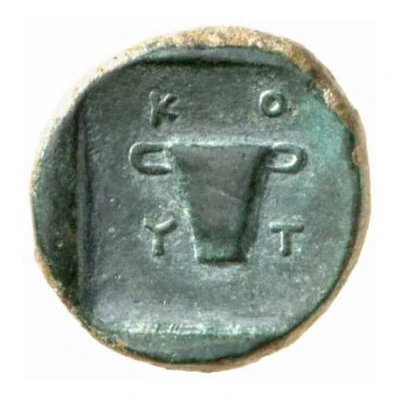 Æ - Kotys Type II; KO Y T 383 BC - 359 BC back