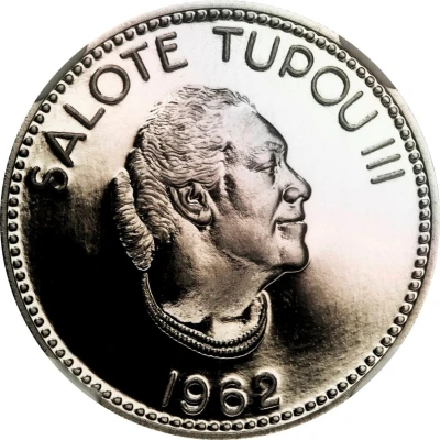 ¼ Koula - Salote Tupou III front