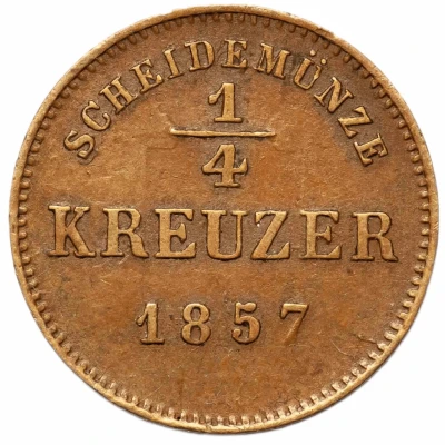 ¼ Kreuzer - Frederick Günther back