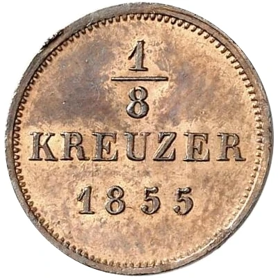 ⅛ Kreuzer - Frederick Günther back