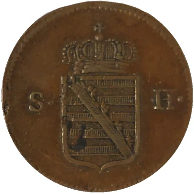 ½ Kreuzer - Frederick I front