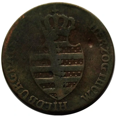 ½ Kreuzer - Frederick I front