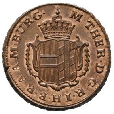 ½ Kreuzer - Maria Theresia front