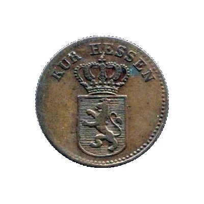 ½ Kreuzer - William II front