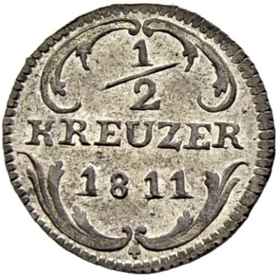 ½ Kreuzer back