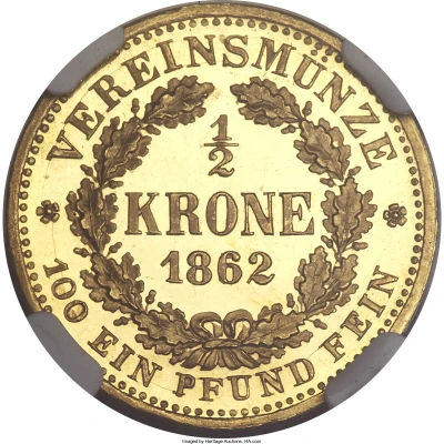 ½ Krone - John back