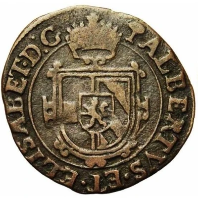 ½ Liard "Gigot" - Albert and Isabella Late type front