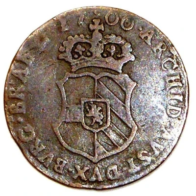 ½ Liard "Gigot" - Charles II Late type back