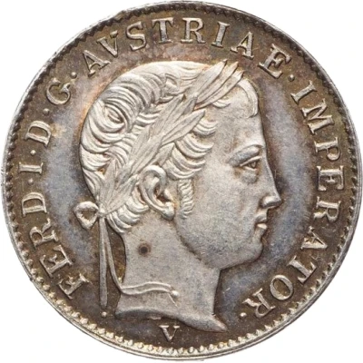 ½ Lira - Ferdinand I front