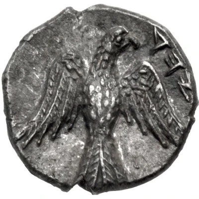 ½ Ma'ah-Obol Judea 375 BC - 332 BC back