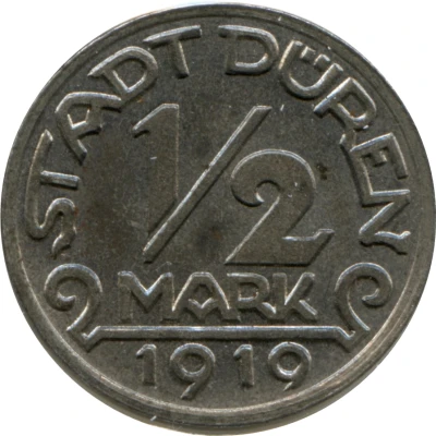 ½ Mark - Düren front