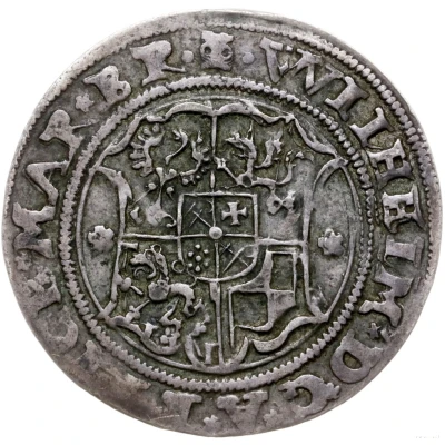 ½ Mark - Heinrich von Galen and Wilhelm von Brandenburg Riga; attached crosses back