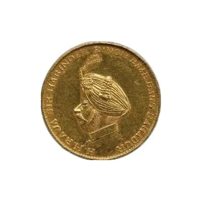 ⅓ Mohur - Harindar Singh Brar Medallic Gold Issue front