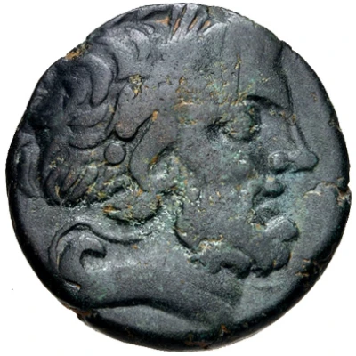 Æ Obol - Agalos 200 BC - 170 BC front