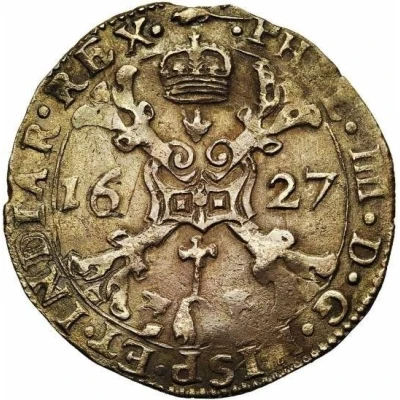 ¼ Patagon - Philip IV front