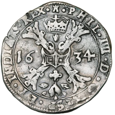 ½ Patagon - Philip IV front