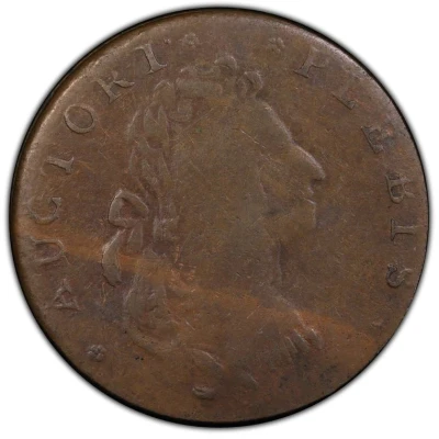 ½ Penny - Auctori Plebis “Hispaniola” front