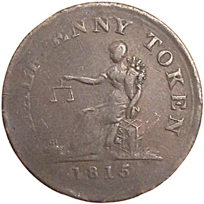 ½ Penny Bale marked S.J. and Co front