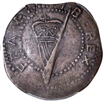 ½ Penny - Confederate Catholic Kilkenny issue ND back