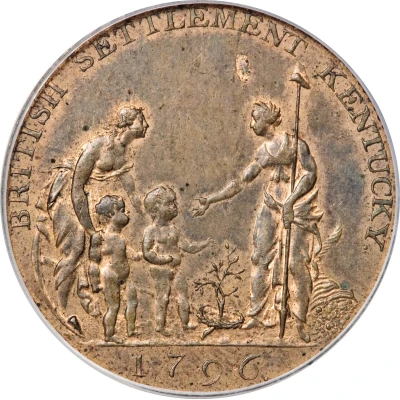 ½ Penny - Copper Company of Upper Canada front