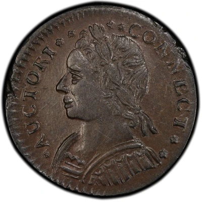 ½ Penny - Copper “MB Left, CONNECT” front